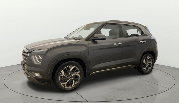 2020 Hyundai Creta SX (O) IVT 1.5 PETROL, Petrol, Automatic, 58,204 km, Left Front Diagonal