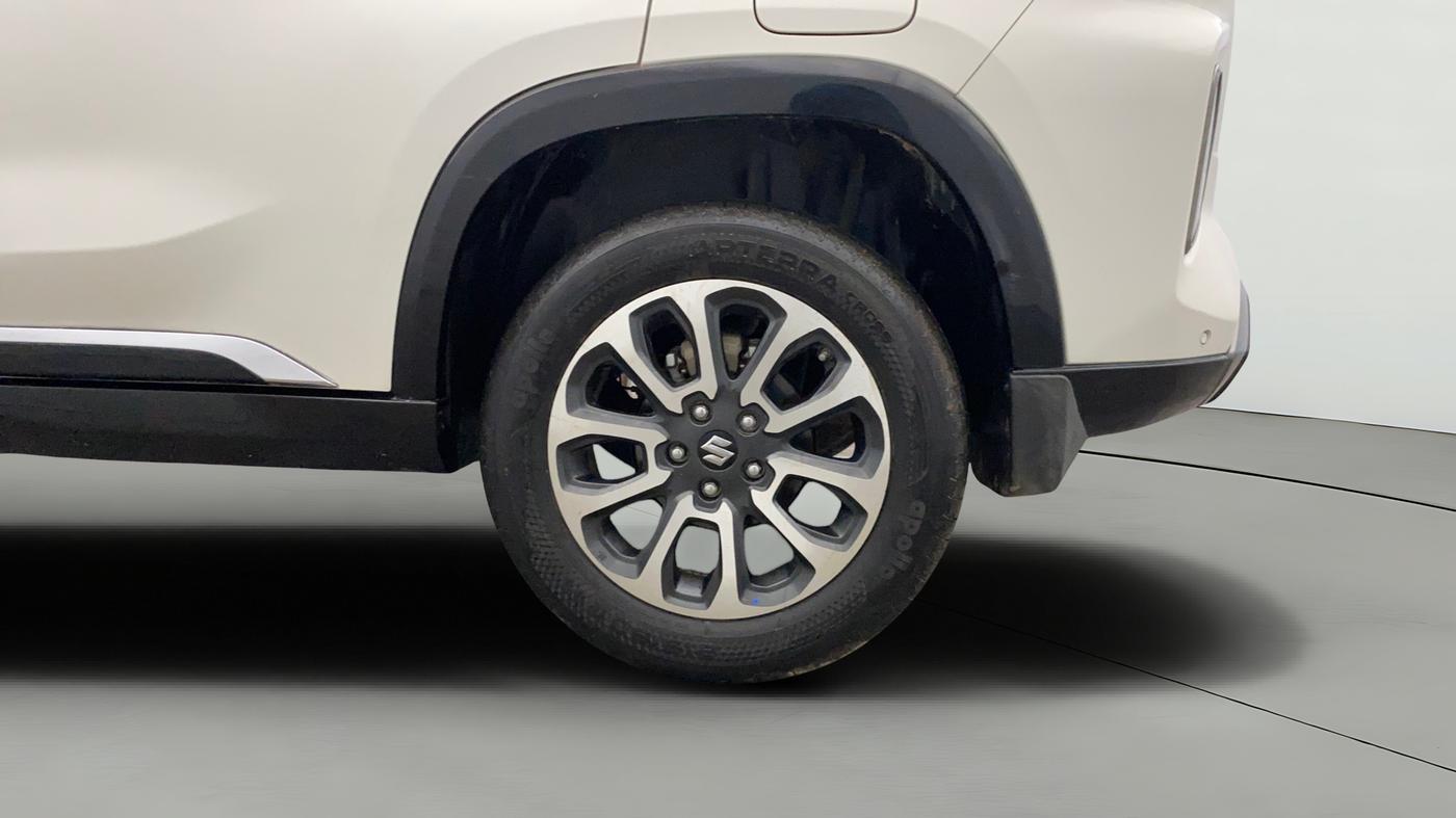 2025 Maruti Grand Vitara ALPHA PLUS HYBRID ECVT, Hybrid, Automatic, 16,069 km, Left Rear Wheel