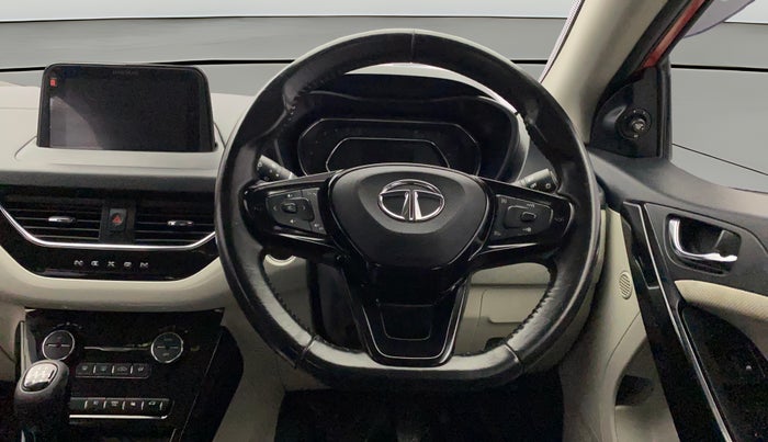 2021 Tata NEXON XZ PLUS (O) PETROL, Petrol, Manual, 45,296 km, Steering Wheel Close Up