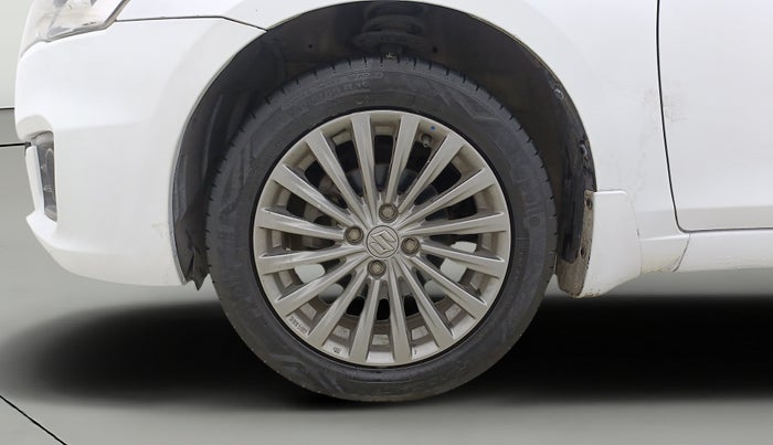2015 Maruti Ciaz ZXI+, Petrol, Manual, 17,044 km, Left Front Wheel