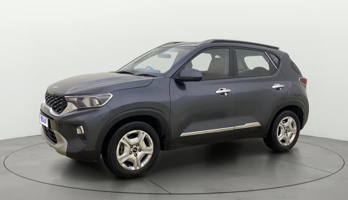 2021 KIA SONET HTK PLUS 1.2, Petrol, Manual, 1,07,211 km, Left Front Diagonal