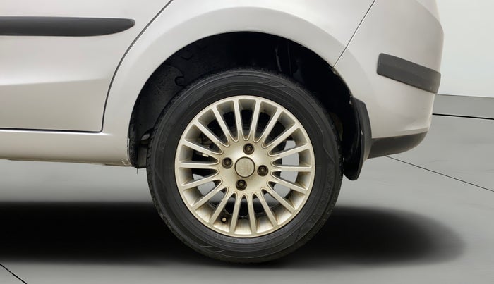 2015 Tata Zest XMS PETROL, Petrol, Manual, 63,165 km, Left Rear Wheel