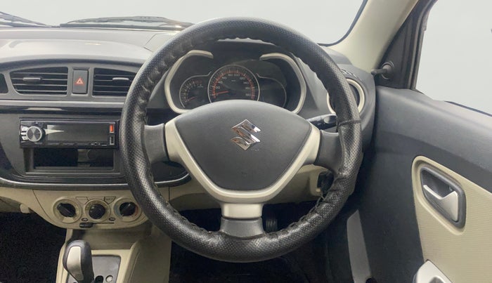 2015 Maruti Alto K10 VXI AMT, Petrol, Automatic, 75,228 km, Steering Wheel Close Up