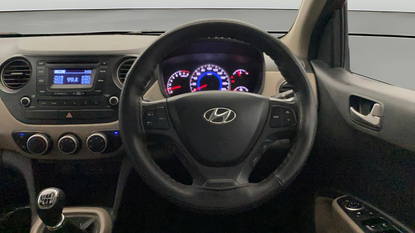 2014 Hyundai Grand i10 ASTA 1.2 KAPPA VTVT, Petrol, Manual, 45,939 km, Steering Wheel Close Up