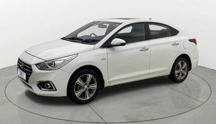 2017 Hyundai Verna 1.6 VTVT SX (O) AT, Petrol, Automatic, 71,150 km, Left Front Diagonal