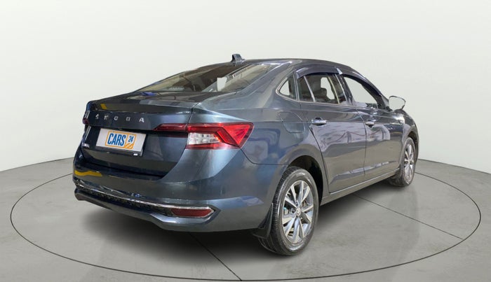 2022 Skoda SLAVIA STYLE 1.0L TSI AT, Petrol, Automatic, 28,140 km, Right Back Diagonal