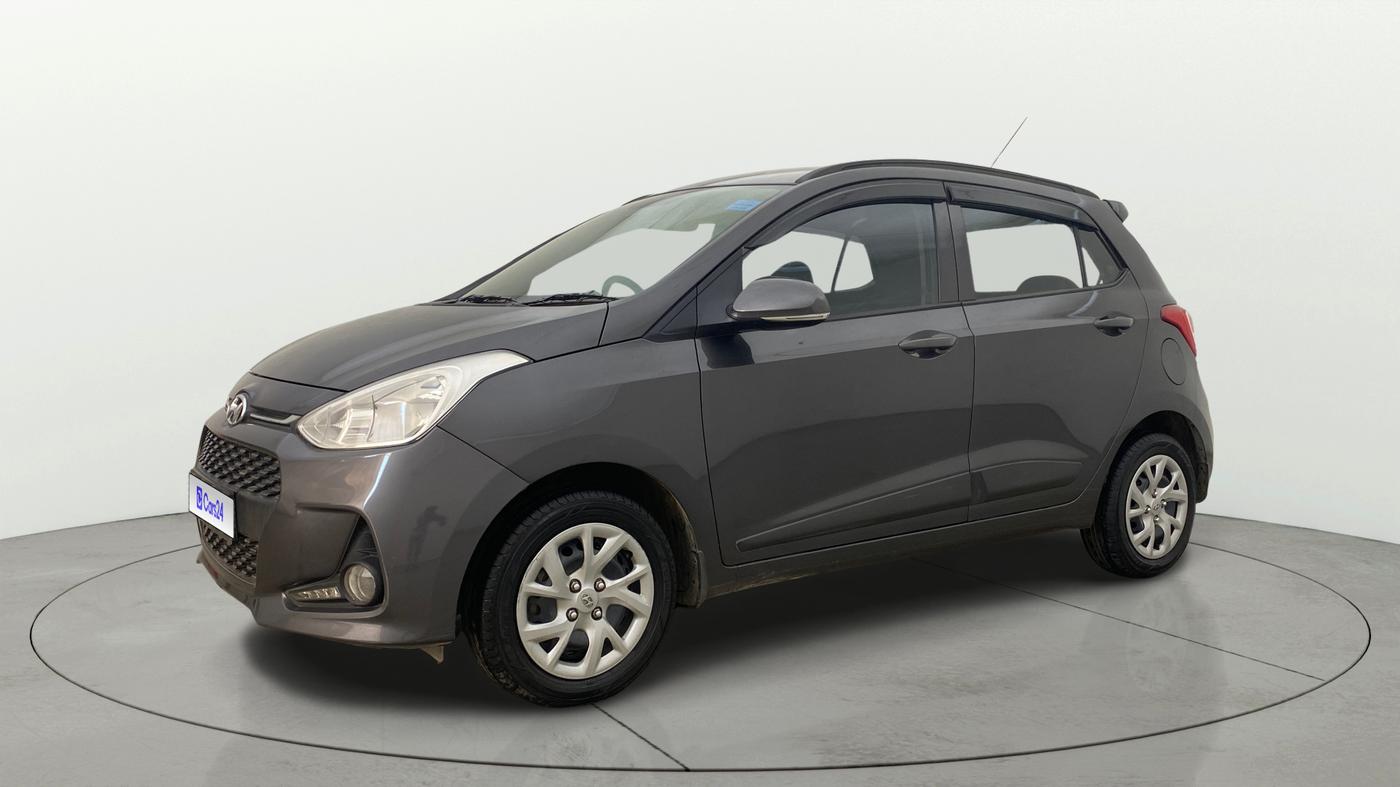 2020 Hyundai Grand i10 SPORTZ 1.2 KAPPA VTVT, Petrol, Manual, 53,906 km, Left Front Diagonal