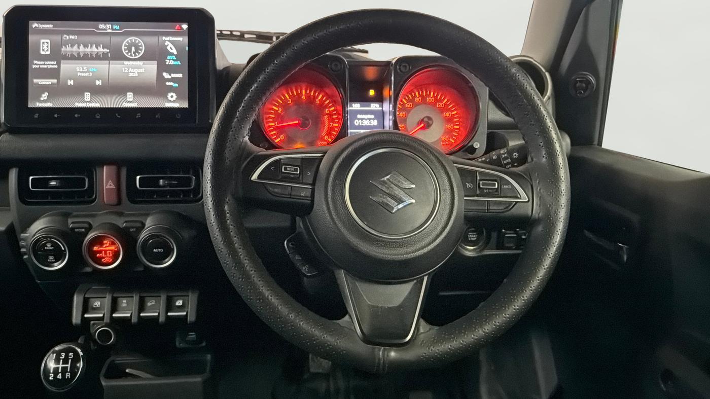 2023 Maruti JIMNY ALPHA ALL GRIP PRO MT, Petrol, Manual, 50,898 km, Steering Wheel Close Up