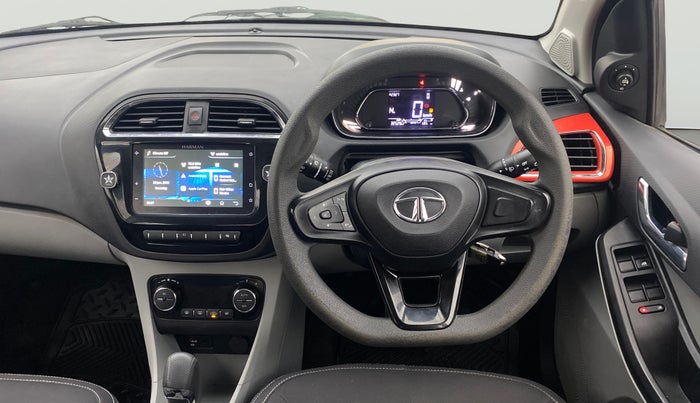 2021 Tata Tiago XZA PLUS PETROL, Petrol, Automatic, 32,528 km, Steering Wheel Close Up