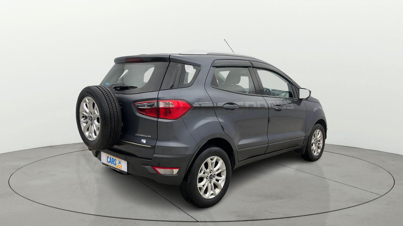 2017 Ford Ecosport TITANIUM 1.5L PETROL AT, Petrol, Automatic, 41,377 km, Right Back Diagonal