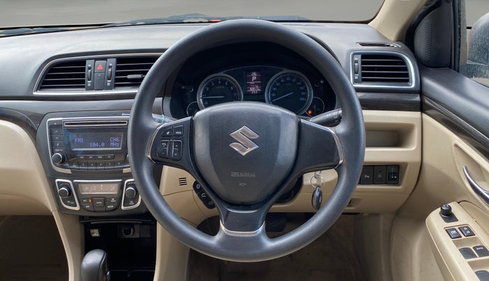 2018 Maruti Ciaz DELTA 1.4 AT PETROL, Petrol, Automatic, 92,774 km, Steering Wheel Close Up