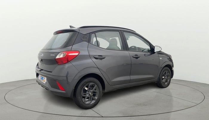 2022 Hyundai GRAND I10 NIOS SPORTZ AMT 1.2 KAPPA VTVT, Petrol, Automatic, 4,494 km, Right Back Diagonal