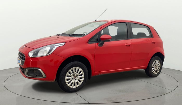 2015 Fiat Punto EVO DYNAMIC 1.2, Petrol, Manual, 1,00,877 km, Left Front Diagonal