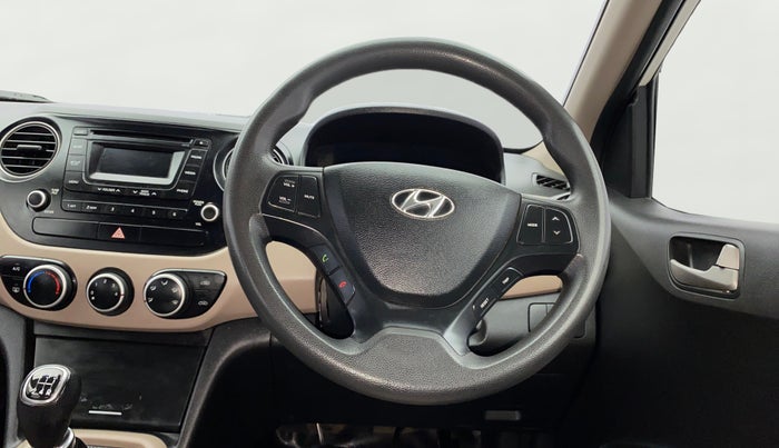 2014 Hyundai Xcent S 1.2, Petrol, Manual, 81,610 km, Steering Wheel Close Up