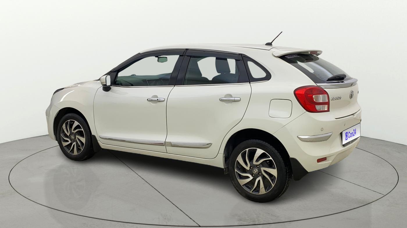 2019 Toyota Glanza V CVT, Petrol, Automatic, 29,733 km, Left Back Diagonal