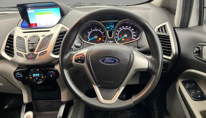 2017 Ford Ecosport TITANIUM 1.5L PETROL, Petrol, Manual, 37,822 km, Steering Wheel Close Up