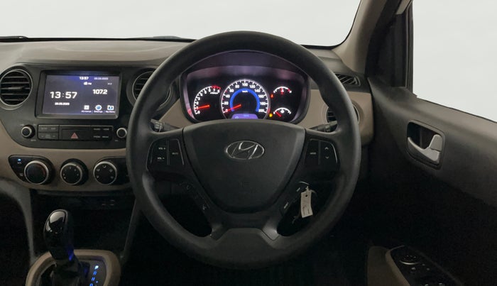 2017 Hyundai Grand i10 SPORTZ (O) AT 1.2 KAPPA VTVT, Petrol, Automatic, 24,817 km, Steering Wheel Close Up