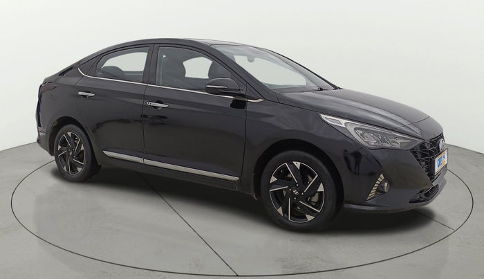 2022 Hyundai Verna SX (O) 1.0 TURBO DCT, Petrol, Automatic, 41,686 km, Right Front Diagonal