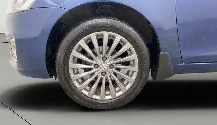 2017 Maruti Ciaz ALPHA 1.4 PETROL, Petrol, Manual, 81,573 km, Left Front Wheel
