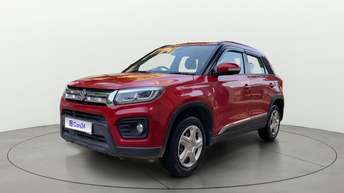 2021 Maruti Vitara Brezza VXI, Petrol, Manual, 52,341 km, Left Front Diagonal