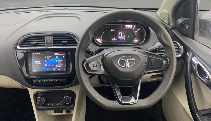 2022 Tata TIGOR XZ PLUS CNG, CNG, Manual, 10,730 km, Steering Wheel Close Up