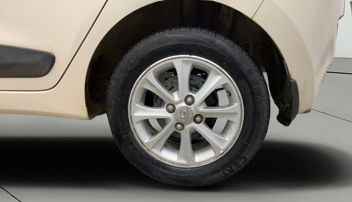 2014 Hyundai Grand i10 ASTA AT 1.2 KAPPA VTVT, Petrol, Automatic, 81,983 km, Left Rear Wheel