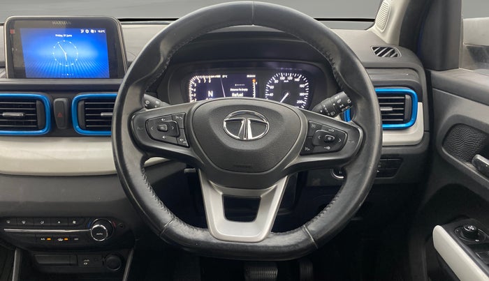 2022 Tata PUNCH CREATIVE  AMT, Petrol, Automatic, 31,442 km, Steering Wheel Close Up