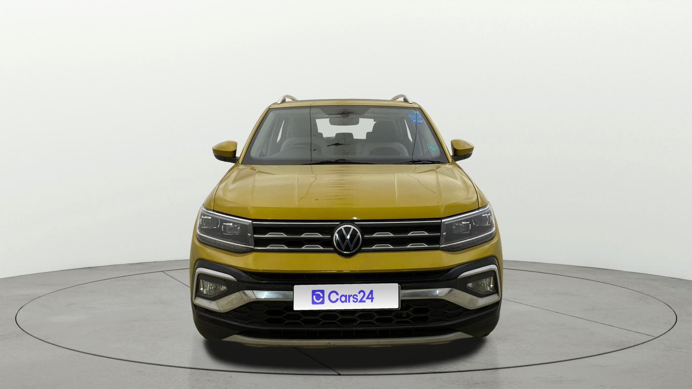 2022 Volkswagen TAIGUN TOPLINE 1.0 TSI MT, Petrol, Manual, 6,611 km, Front