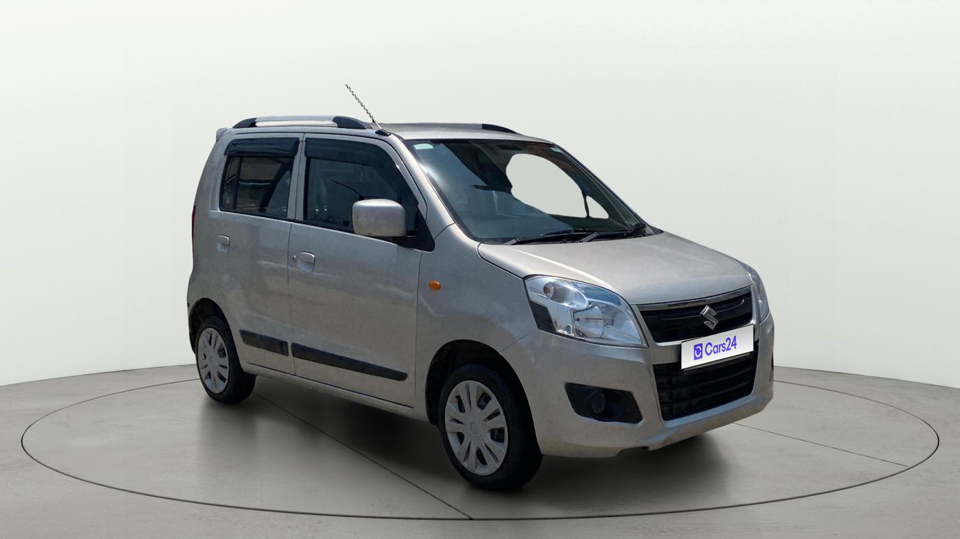2015 Maruti Wagon R 1.0 VXI, Petrol, Manual, 44,493 km, Right Front Diagonal