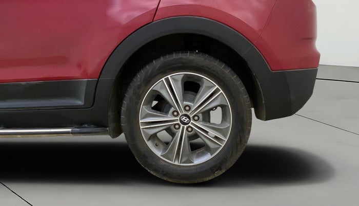 2016 Hyundai Creta SX PLUS AT 1.6 PETROL, Petrol, Automatic, 77,040 km, Left Rear Wheel