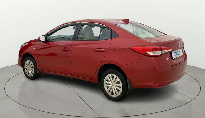 2018 Toyota YARIS J CVT, Petrol, Automatic, 1,09,463 km, Left Back Diagonal