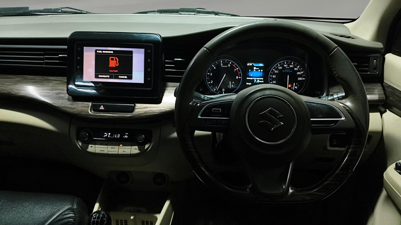 2021 Maruti Ertiga ZXI+ SHVS, Petrol, Manual, 63,824 km, Steering Wheel Close Up