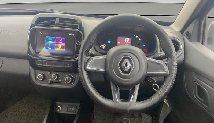 2020 Renault Kwid RXT 1.0 AMT, Petrol, Automatic, 21,330 km, Steering Wheel Close Up