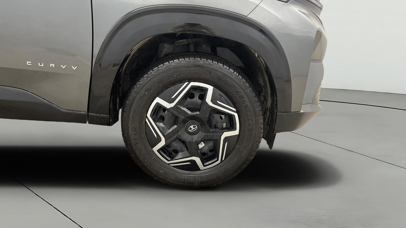 2025 Tata Curvv Pure Plus 1.2 Petrol 6MT, Petrol, Manual, 663 km, Right Front Wheel