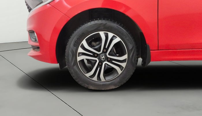 2020 Tata Tiago XZA PETROL, Petrol, Automatic, 11,848 km, Left Front Wheel
