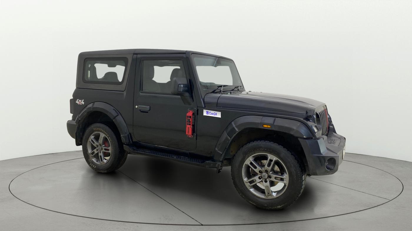 2021 Mahindra Thar LX PETROL HT 4WD AT, Petrol, Automatic, 78,013 km, Right Front Diagonal