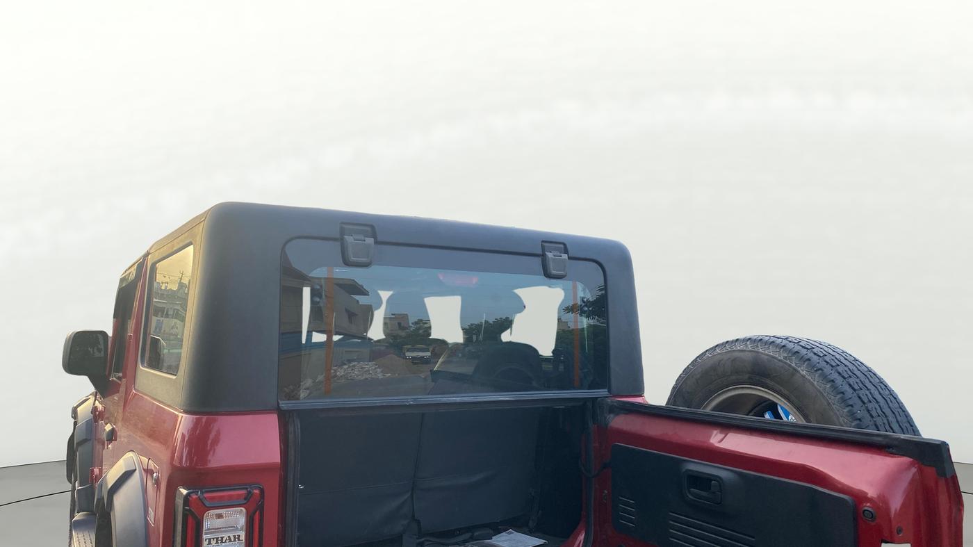 2022 Mahindra Thar LX HT PETROL 4WD MT, Petrol, Manual, 55,340 km, Boot Door Open