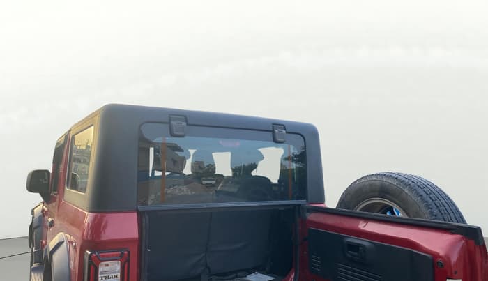 2022 Mahindra Thar LX HT PETROL 4WD MT, Petrol, Manual, 55,340 km, Boot Door Open