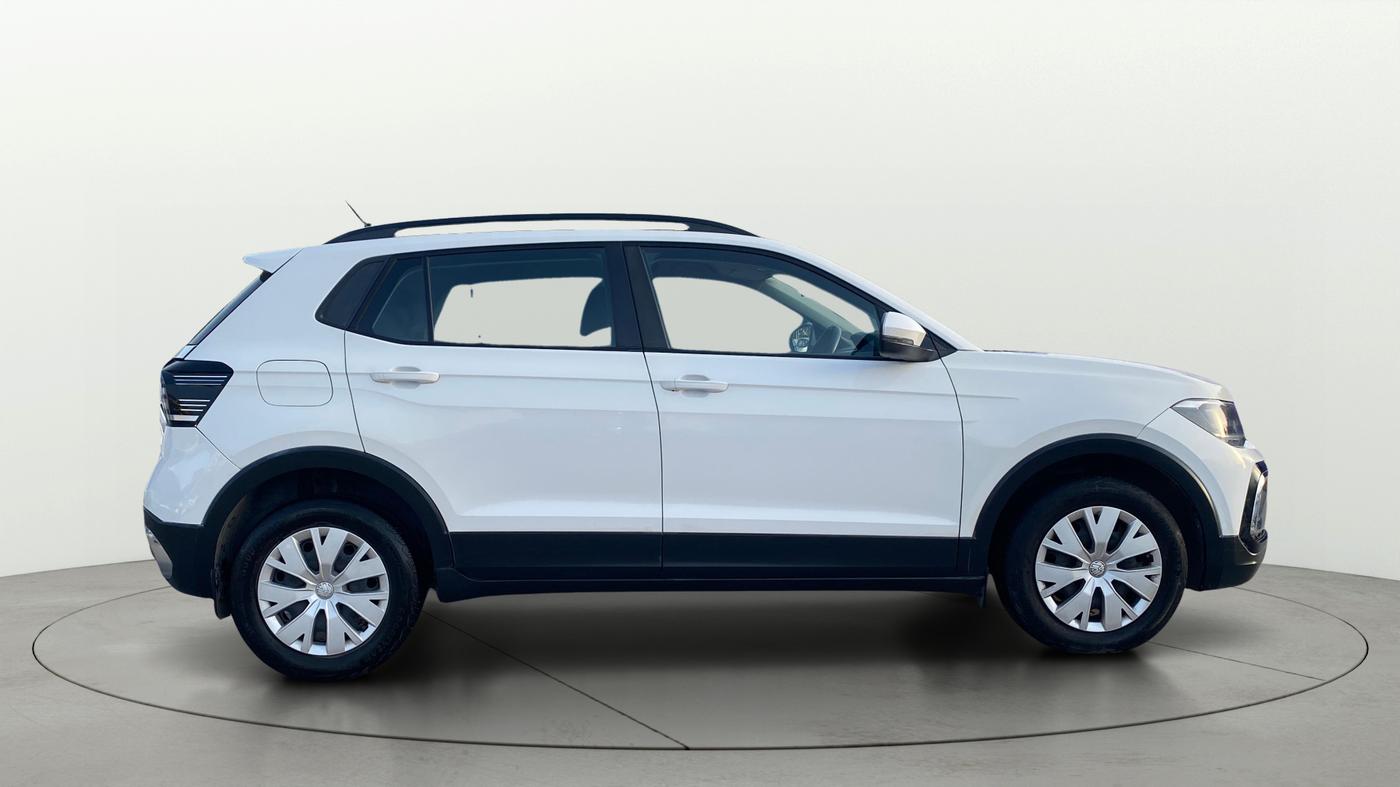 2022 Volkswagen TAIGUN COMFORTLINE 1.0 TSI MT, Petrol, Manual, 43,299 km, Right Side View