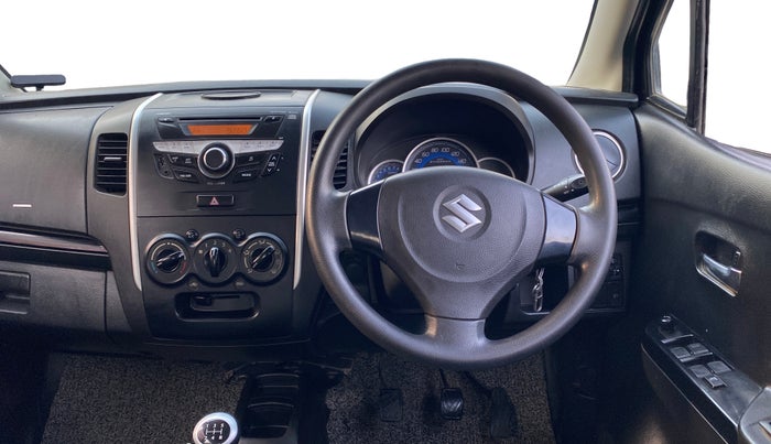 2014 Maruti Wagon R 1.0 LXI, Petrol, Manual, 52,045 km, Steering Wheel Close Up