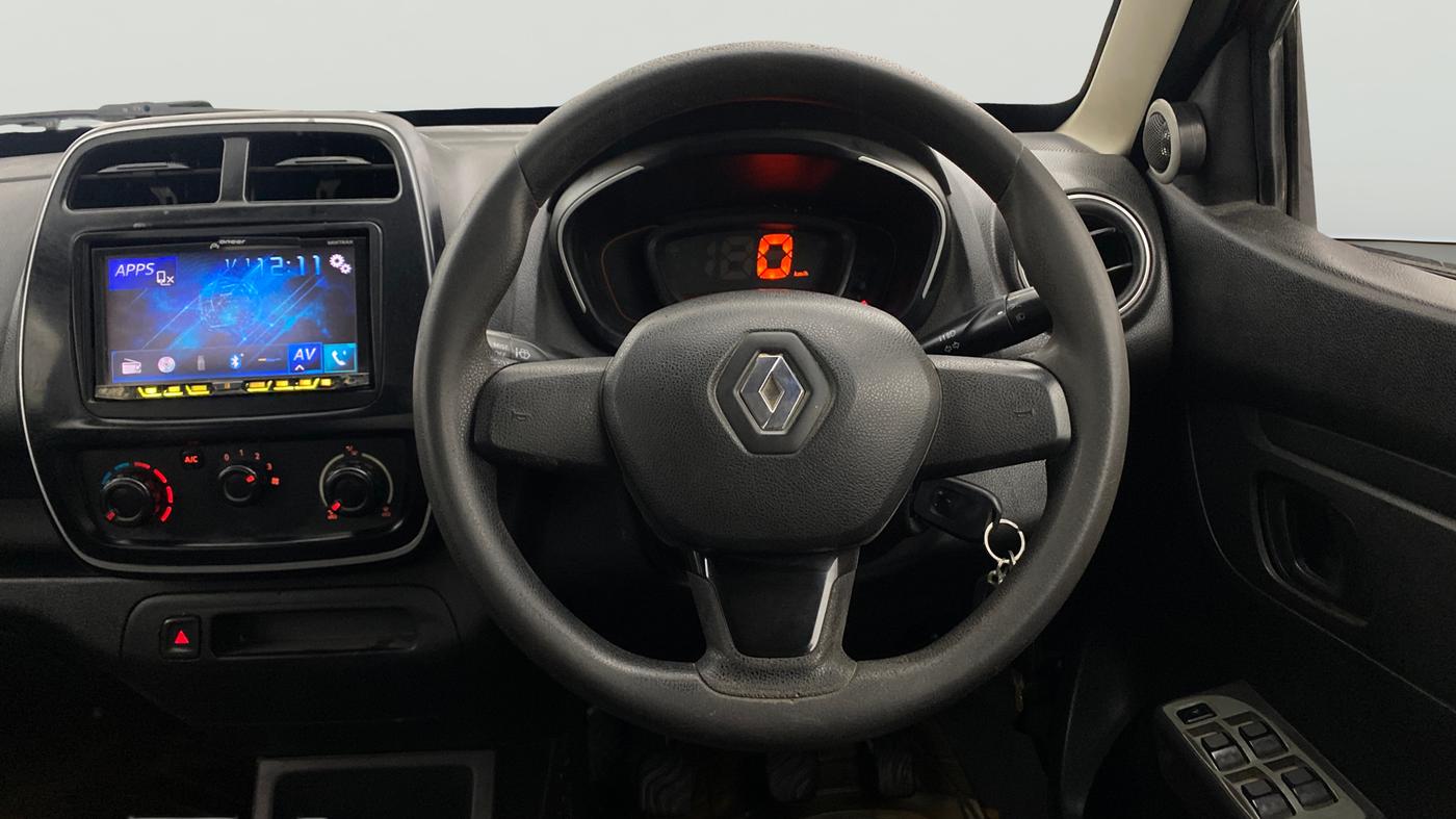 2018 Renault Kwid RXL, Petrol, Manual, 78,328 km, Steering Wheel Close Up