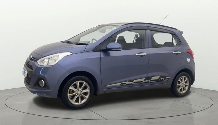 2016 Hyundai Grand i10 ASTA (O) AT 1.2 KAPPA VTVT, Petrol, Automatic, 28,318 km, Left Front Diagonal