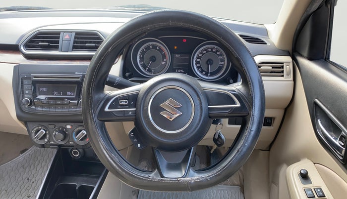 2018 Maruti Dzire VXI, Petrol, Manual, 61,603 km, Steering Wheel Close Up