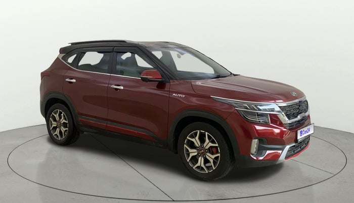 2020 KIA SELTOS GTX PLUS AT 1.5 DIESEL, Diesel, Automatic, 68,333 km, Right Front Diagonal
