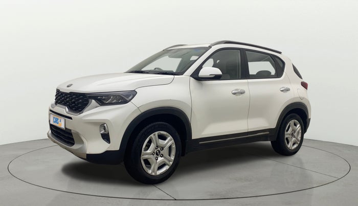 2021 KIA SONET HTX 1.0 IMT, Petrol, Manual, 50,394 km, Left Front Diagonal