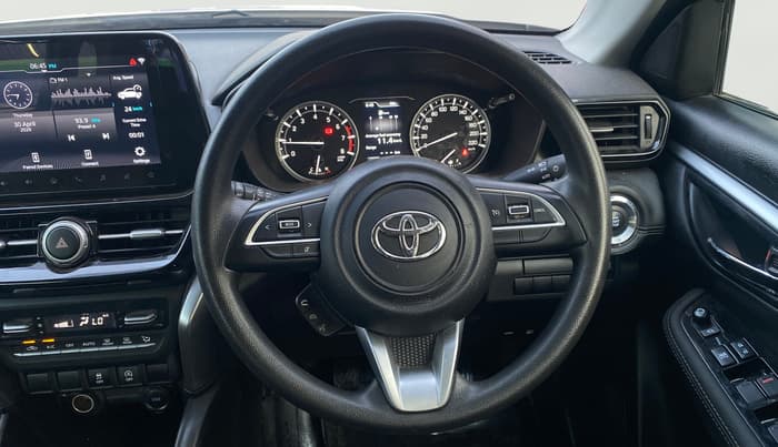 2024 Toyota URBAN CRUISER HYRYDER G NEO DRIVE, Petrol, Manual, 23,486 km, Steering Wheel Close Up
