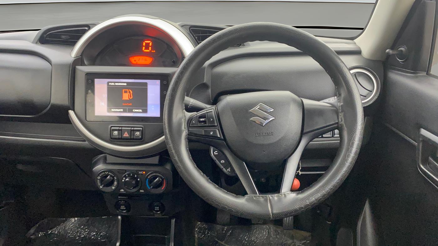 2019 Maruti S PRESSO VXI+, Petrol, Manual, 21,899 km, Steering Wheel Close Up