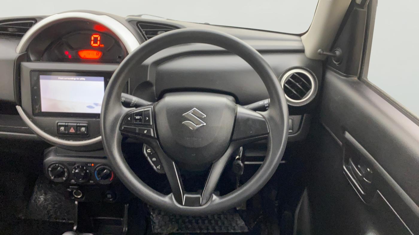 2022 Maruti S PRESSO VXI PLUS AMT, Petrol, Automatic, 17,210 km, Steering Wheel Close Up