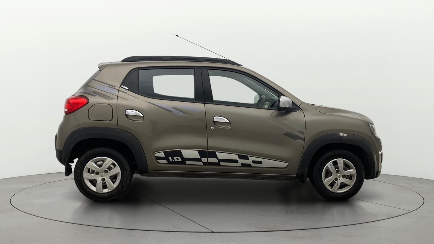 2017 Renault Kwid RXT 1.0 AMT, Petrol, Automatic, 55,955 km, Right Side View