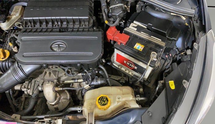 2023 Tata TIGOR XZ PLUS CNG, CNG, Manual, 42,647 km, Engine View - Left